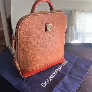 Florentine Zip Pod Backpack NWT